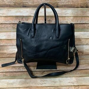 Diane Von Furstenberg leather handbag